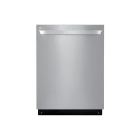 LG - 24" Top Control Built-In Dishwasher with Stainless Steel Tub - Stainless steel