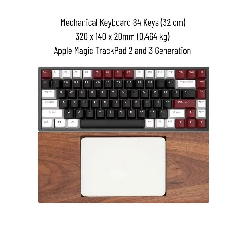 Magic TrackPad Tray for Mechanical Keyboard