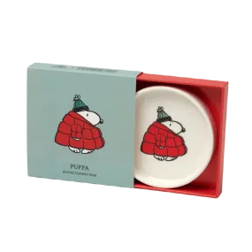 Magpie Gifts Peanuts Snoopy Round Trinket Dish - Puffa