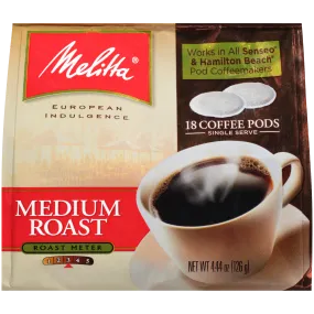 Medium Roast Soft Pods - 18ct