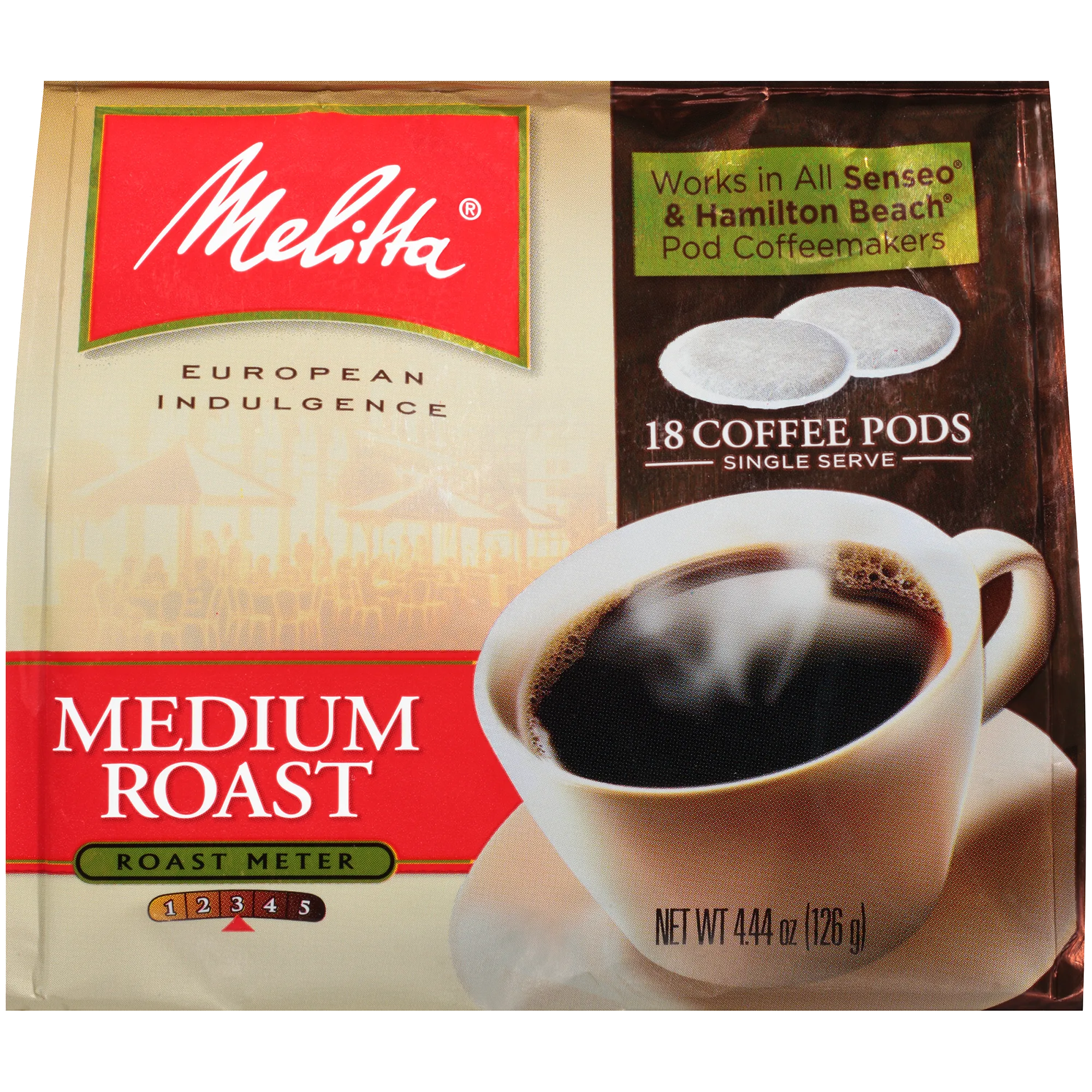 Medium Roast Soft Pods - 18ct