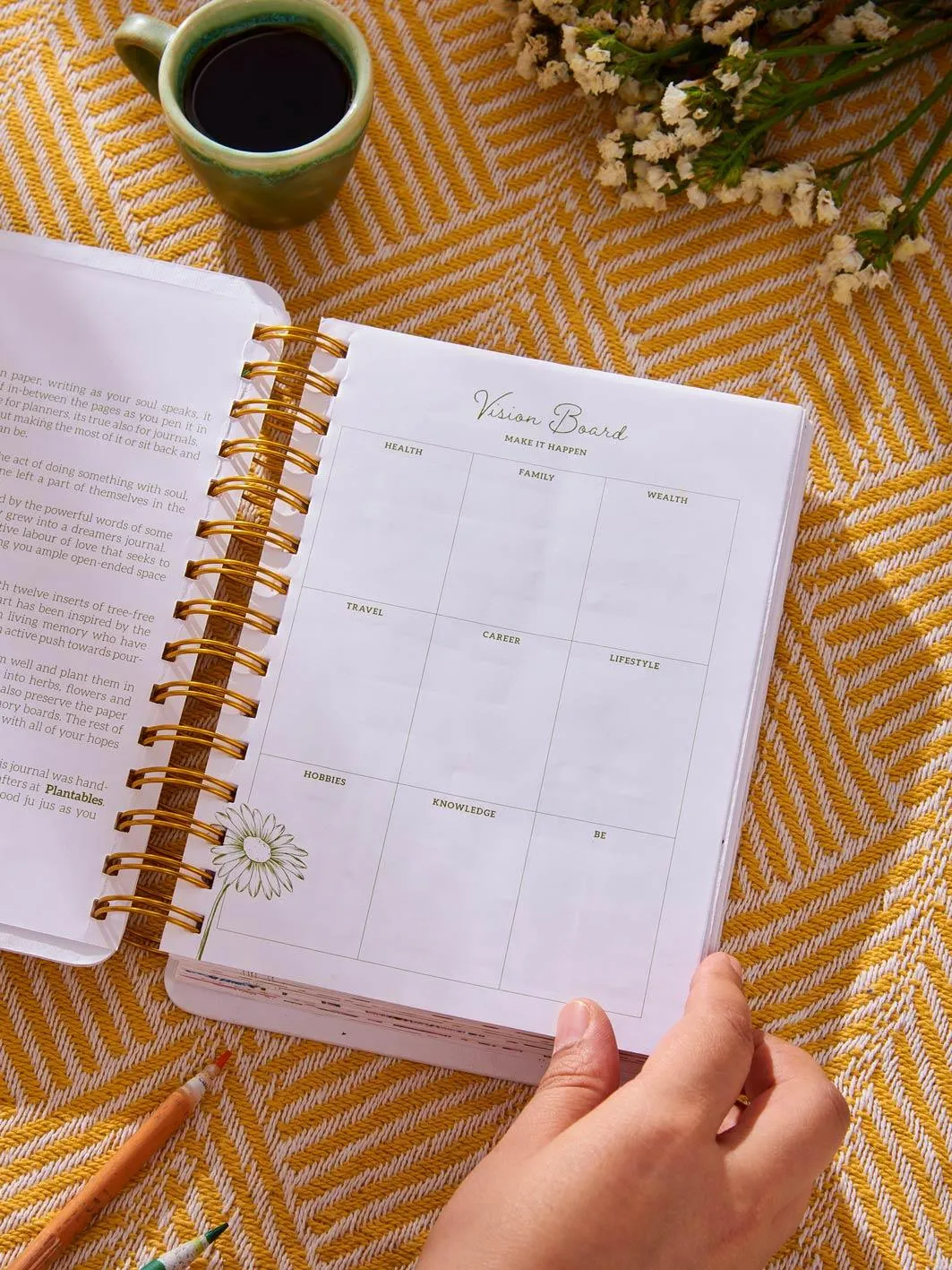 Meraki Eco-Conscious Undated Planner/Journal