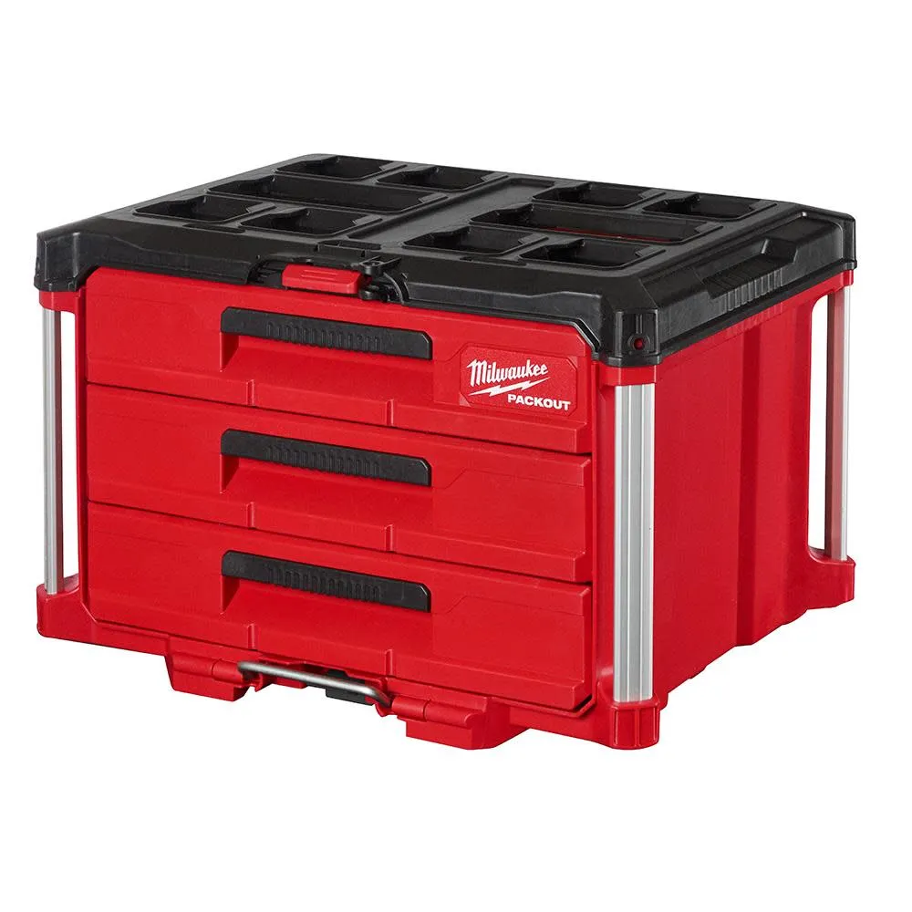 Milwaukee 48-22-8443 PACKOUT 3-Drawer Tool Box