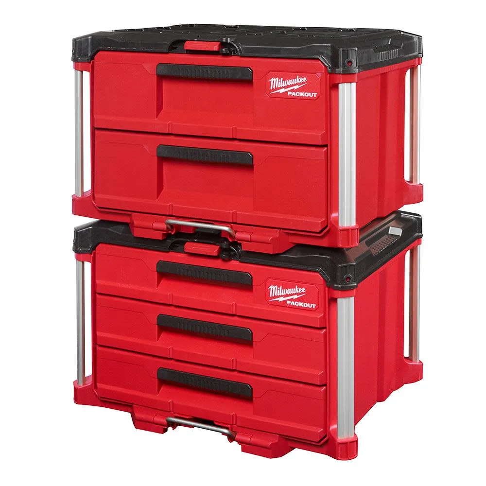 Milwaukee 48-22-8443 PACKOUT 3-Drawer Tool Box