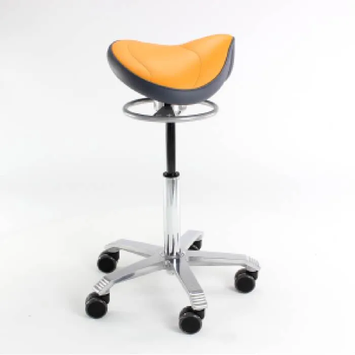 Narrower Seat 360° Dynamic Motion Ergonomic Saddle Stool Holland Made