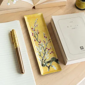 Plum Shippo Ware Slim Pen Tray