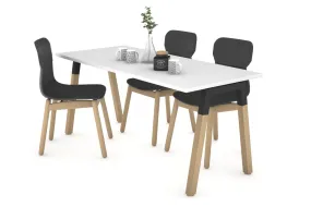 Quadro A Legs Table - Wood Legs Cross Beam [1200L x 800W]