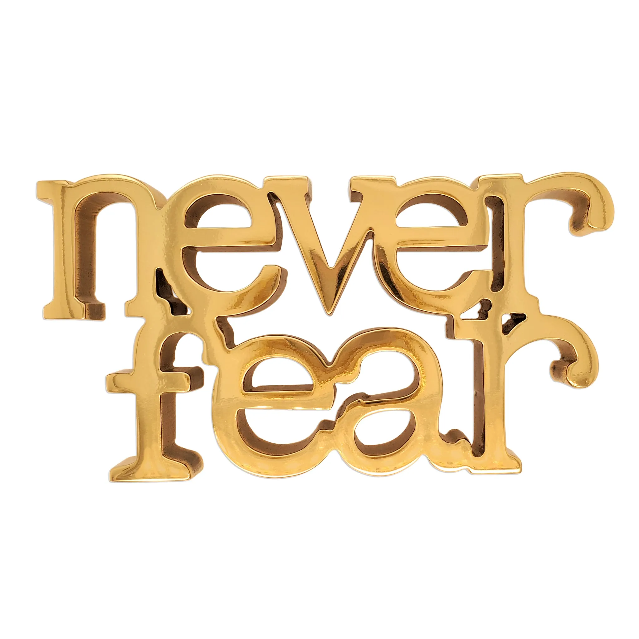 "Never Fear" Table Charm