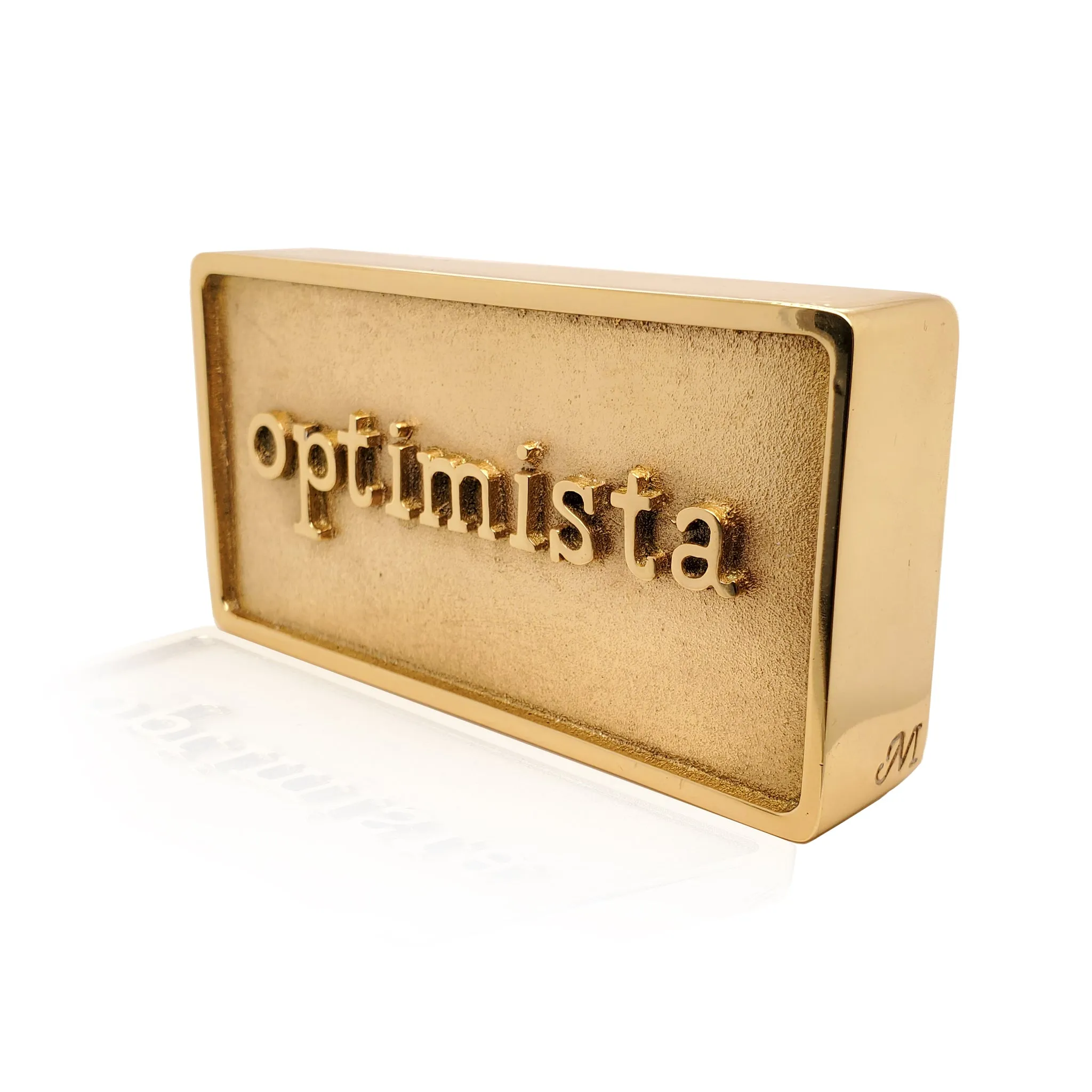 "Optimista"/"Pessimista" Table Charm