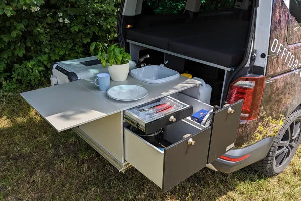 RIVA - VanEssa Tailgate Slide Kitchen