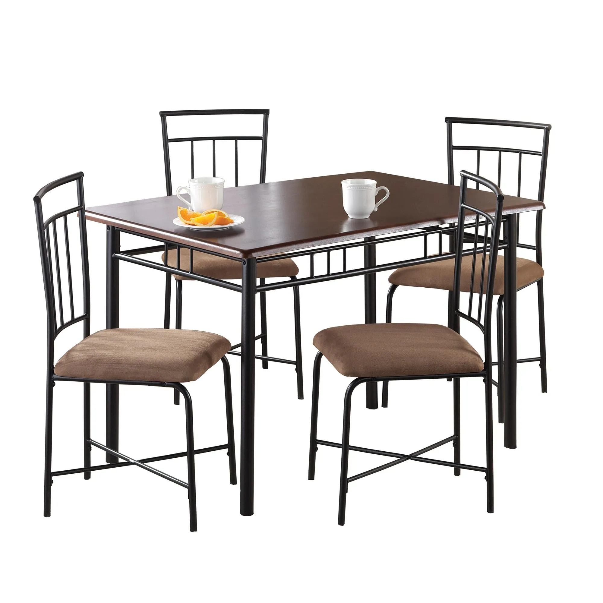 Roosevelt 5-Piece Wood & Metal Dining Set