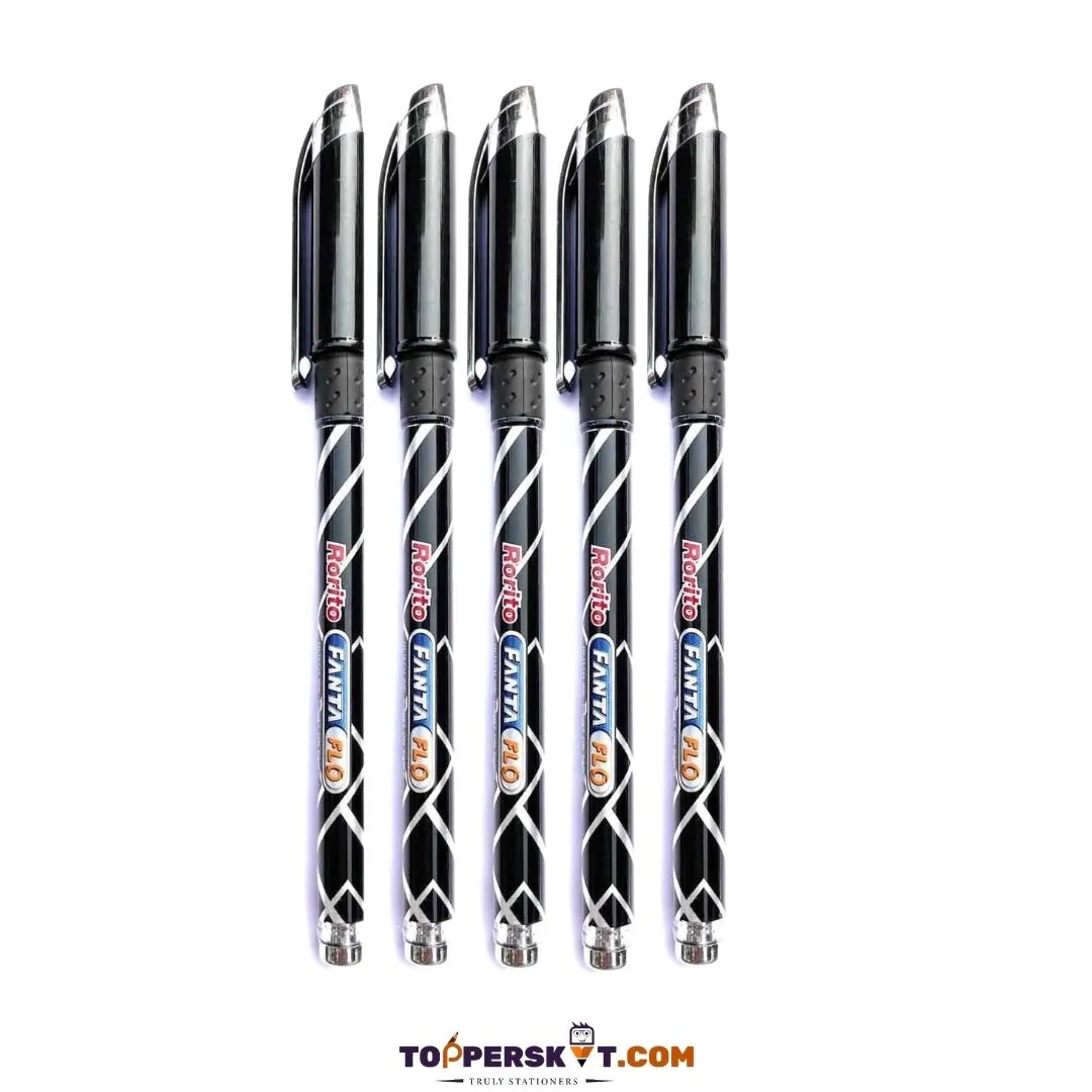 Rorito Fanta Flo Ball Pen – Black ( Pack of 1 )