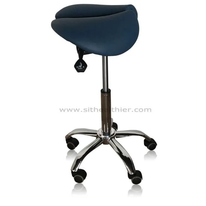 Saddle Style Split Seat Ergonomic Saddle Chair or Stool