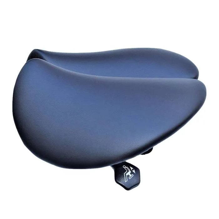 Saddle Style Split Seat Ergonomic Saddle Stool [Magenta]