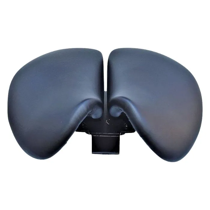 Saddle Style Split Seat Ergonomic Saddle Stool [Vanilla]