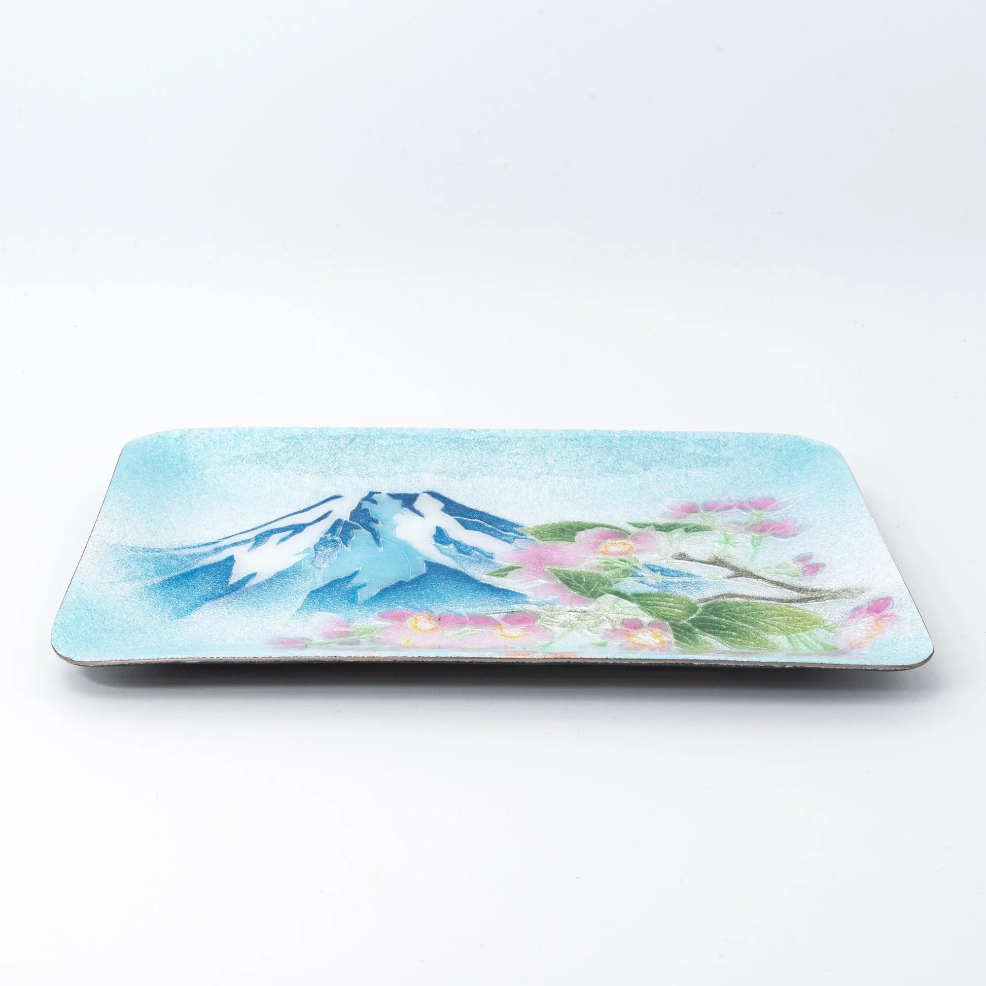 Sakura and Fuji Shippo Ware Large Pen Tray