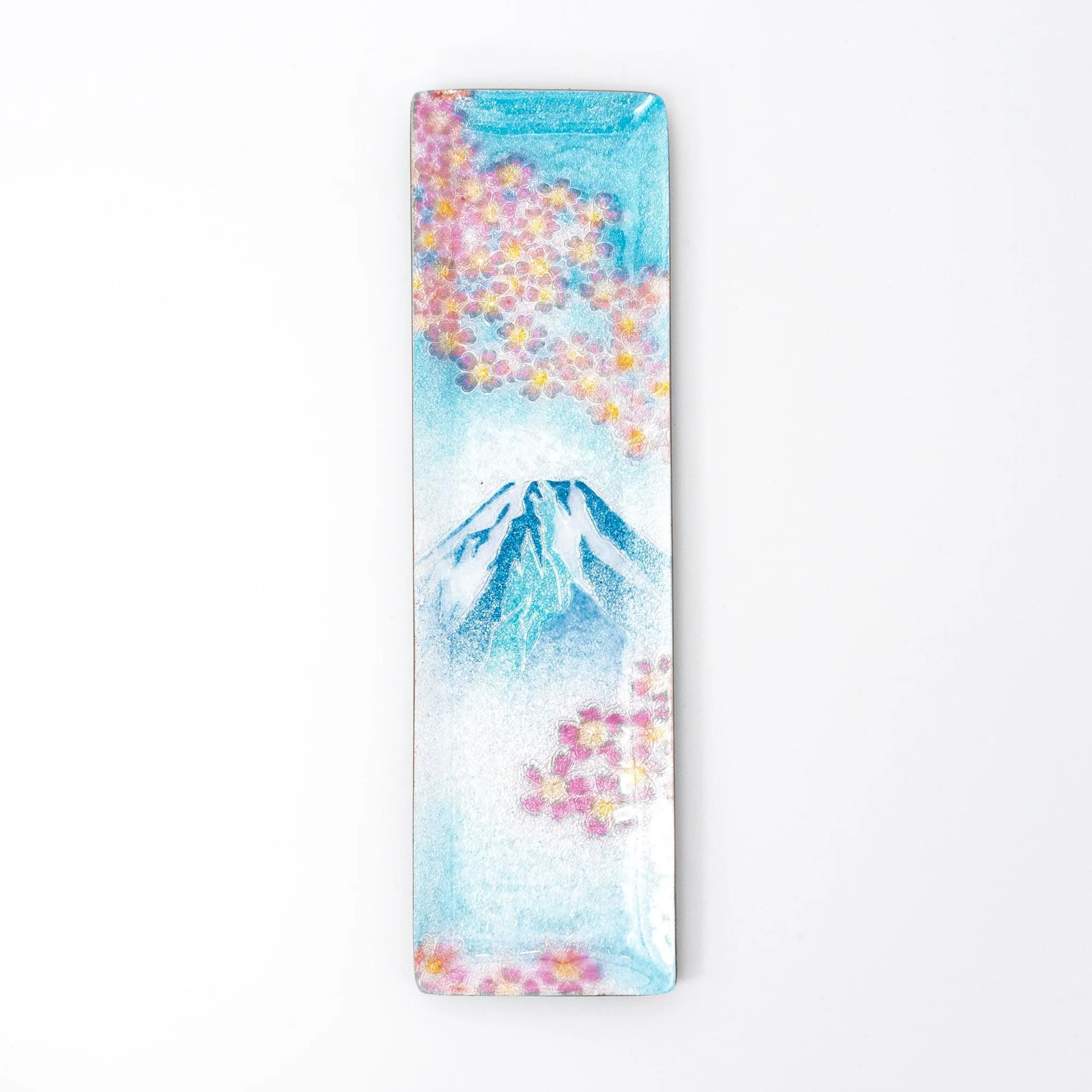 Sakura and Fuji Shippo Ware Slim Pen Tray