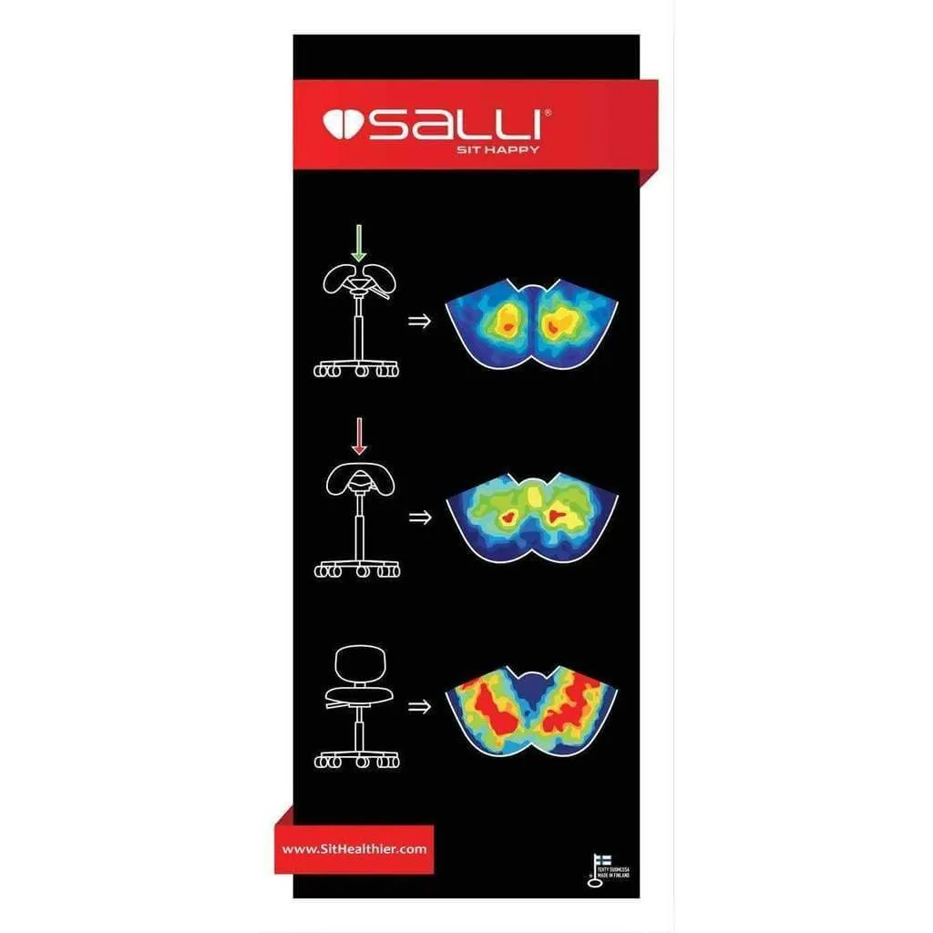 Salli ErgoRest Multiadjuster Medical and Dental Chair or Stool