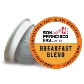 San Francisco Bay Breakfast Blend Single Serve Coffee 80 Pack