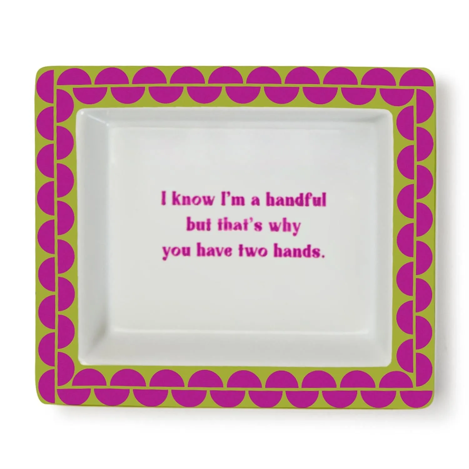 Sassy Wise Saying Desk Tray in Gift Box