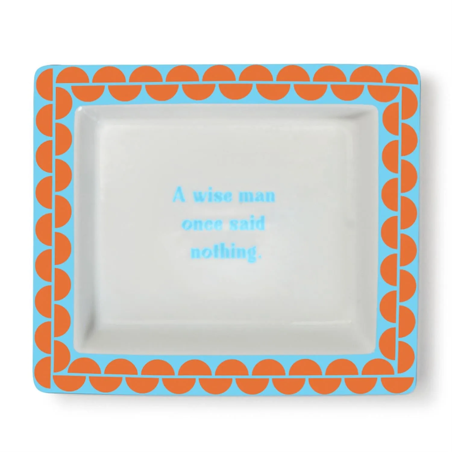 Sassy Wise Saying Desk Tray in Gift Box