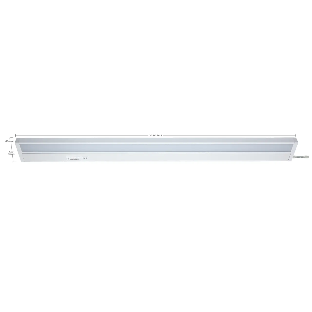 Satco Starfish 63-554 WI-FI 28" LED RGBW Tunable Under Cabinet Light