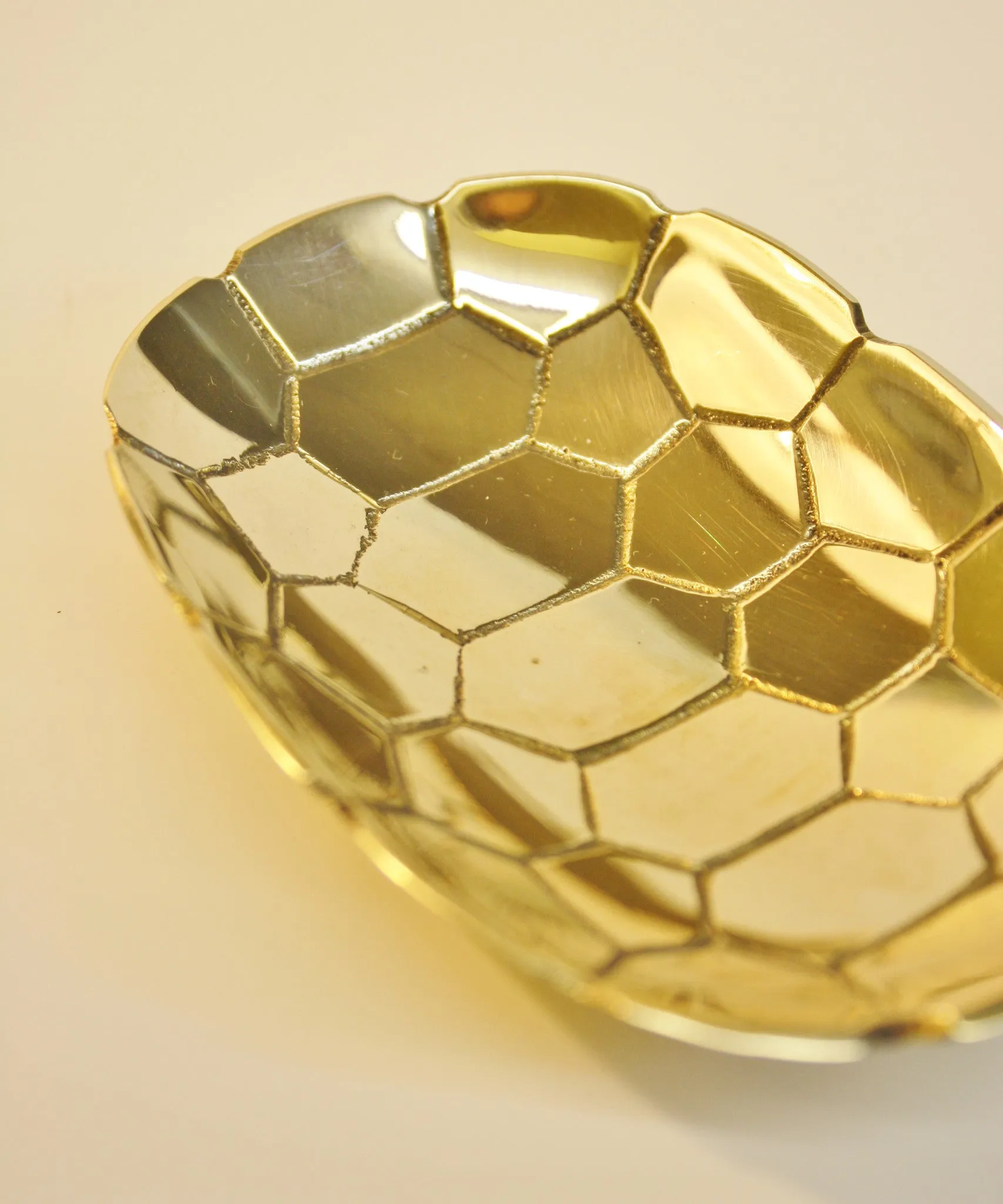 Small Brass Turtle Shell Dish