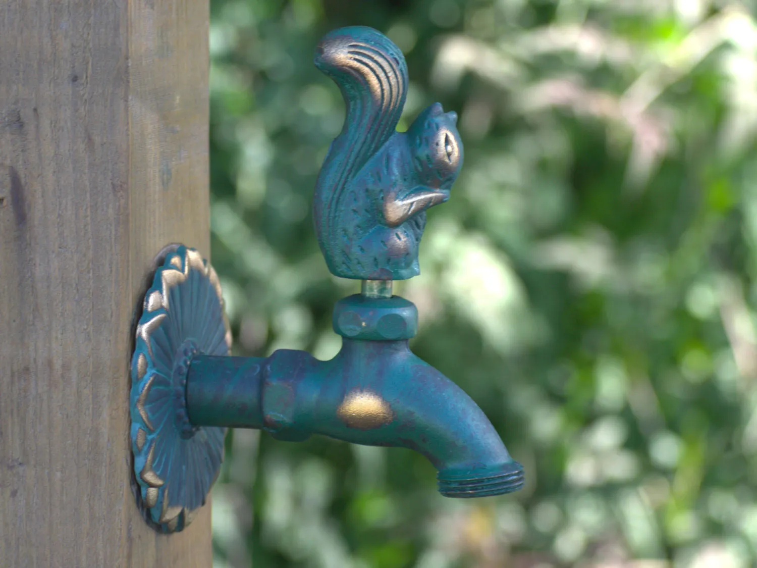 Squirrel Ornamental Garden Tap