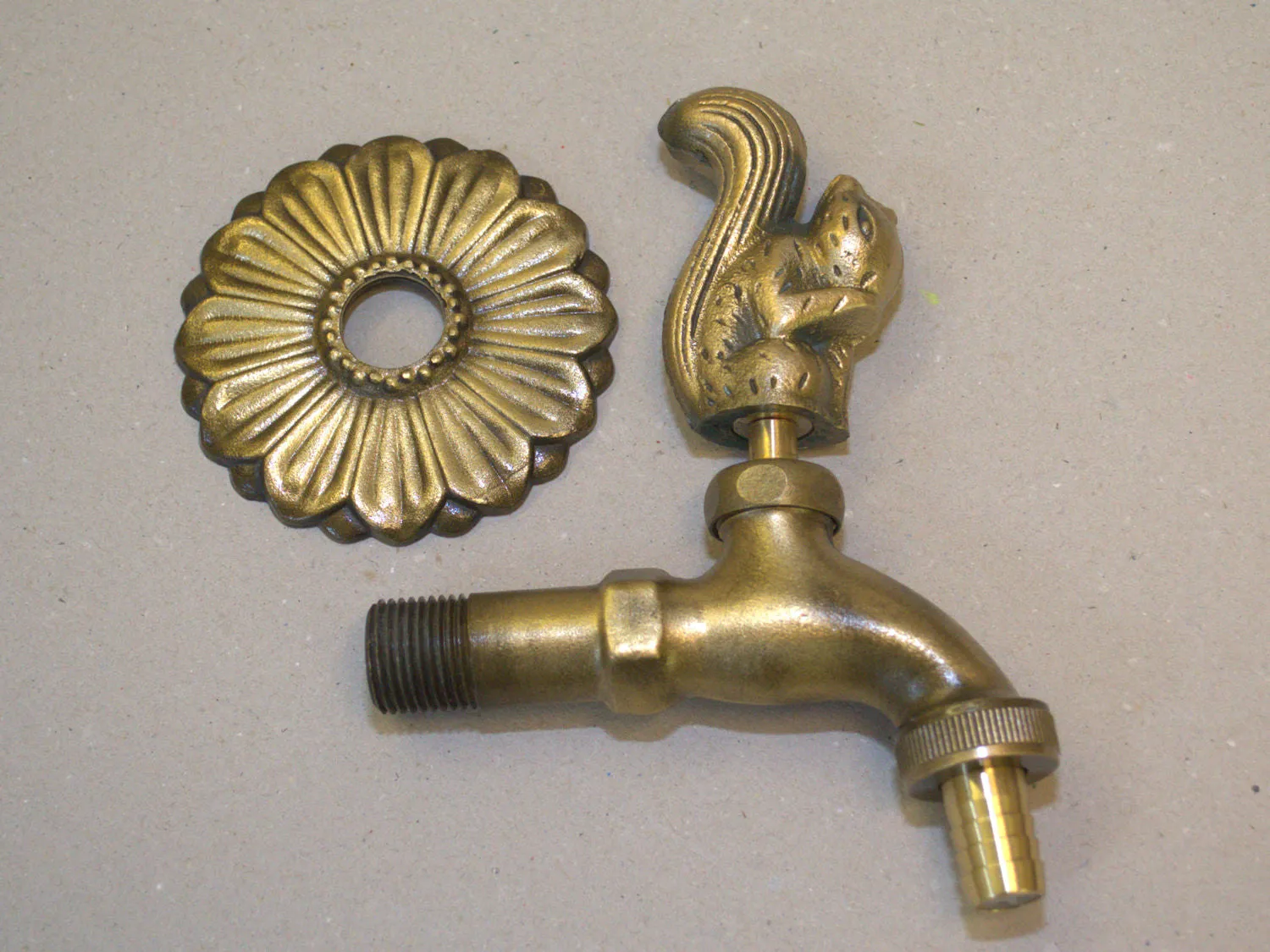 Squirrel Ornamental Garden Tap