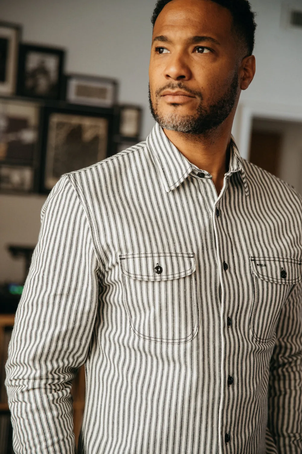 The Brace Shirt - Rail Stripe