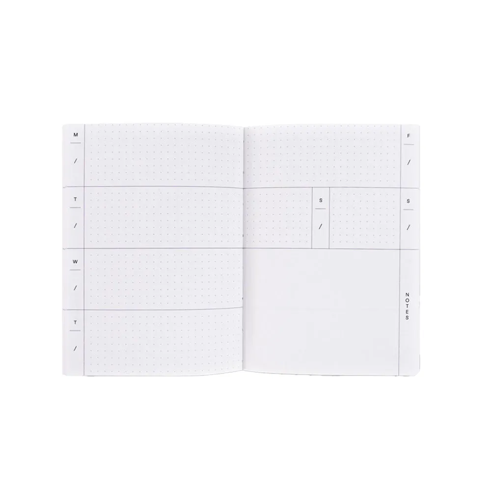 The Completist Overlay Shapes No. 2 Pocket Undated Weekly Planner