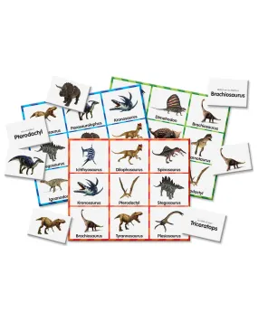 The Learning Journey Match It Bingo Dinosaurs