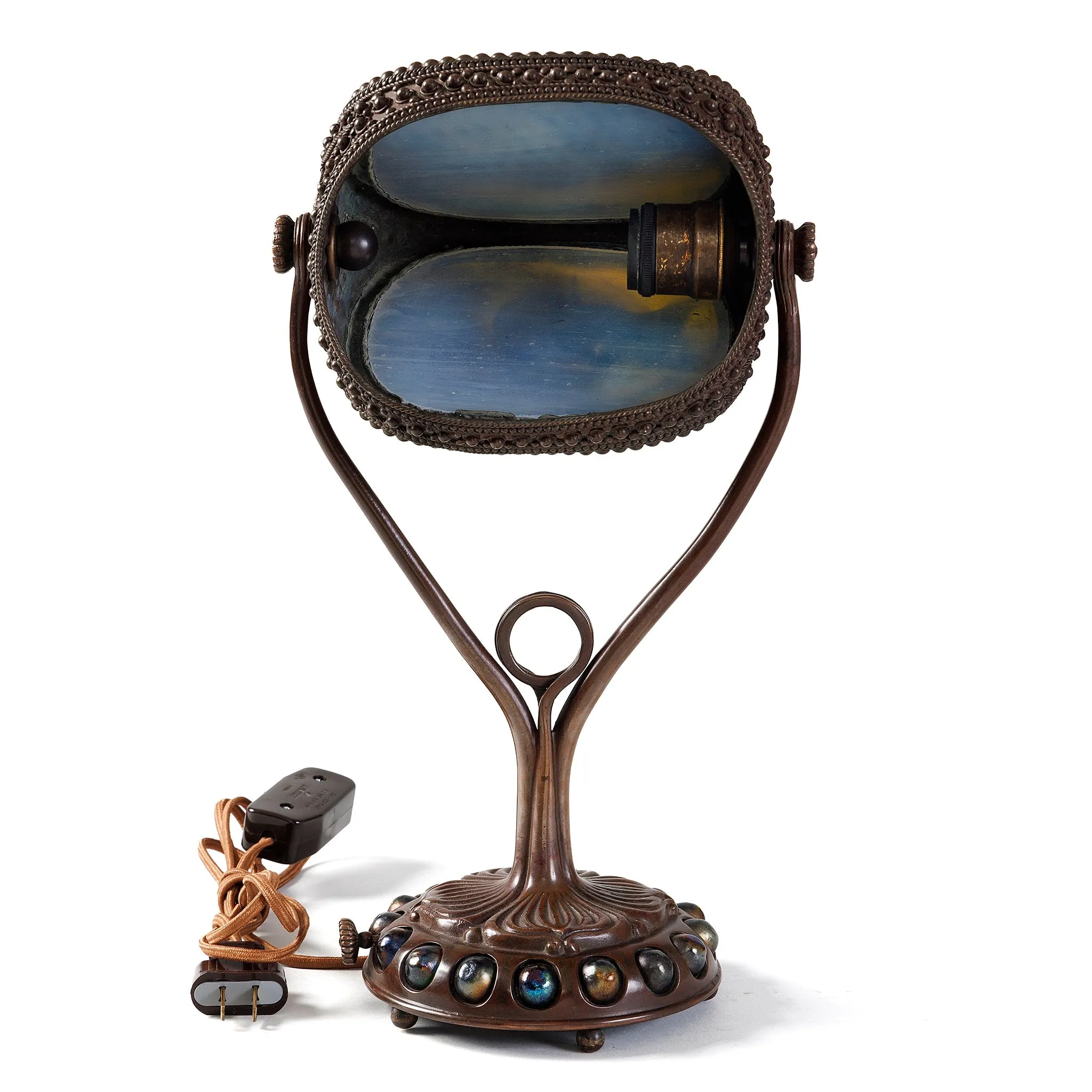 Tiffany Studios New York "Turtleback" Desk Lamp