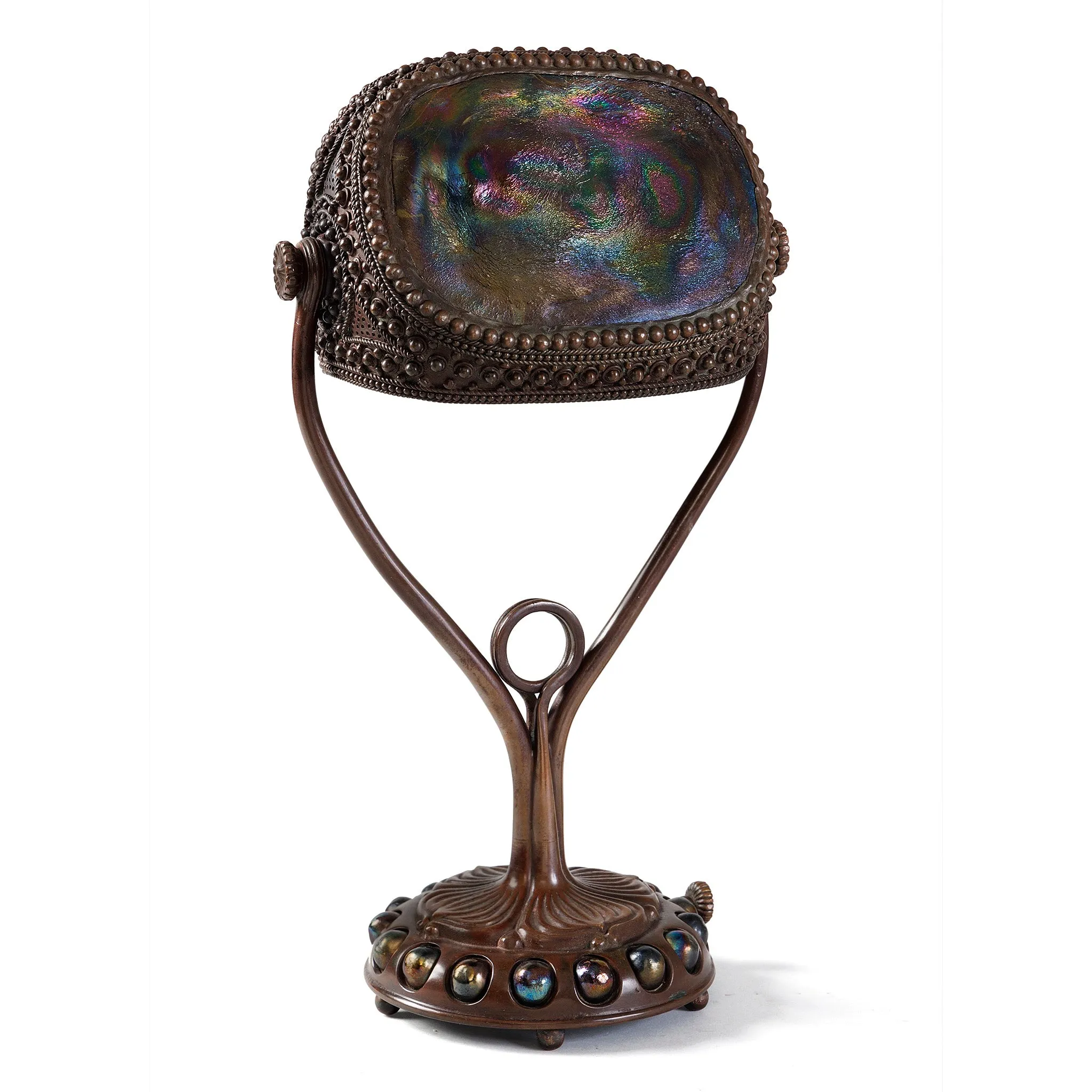 Tiffany Studios New York "Turtleback" Desk Lamp