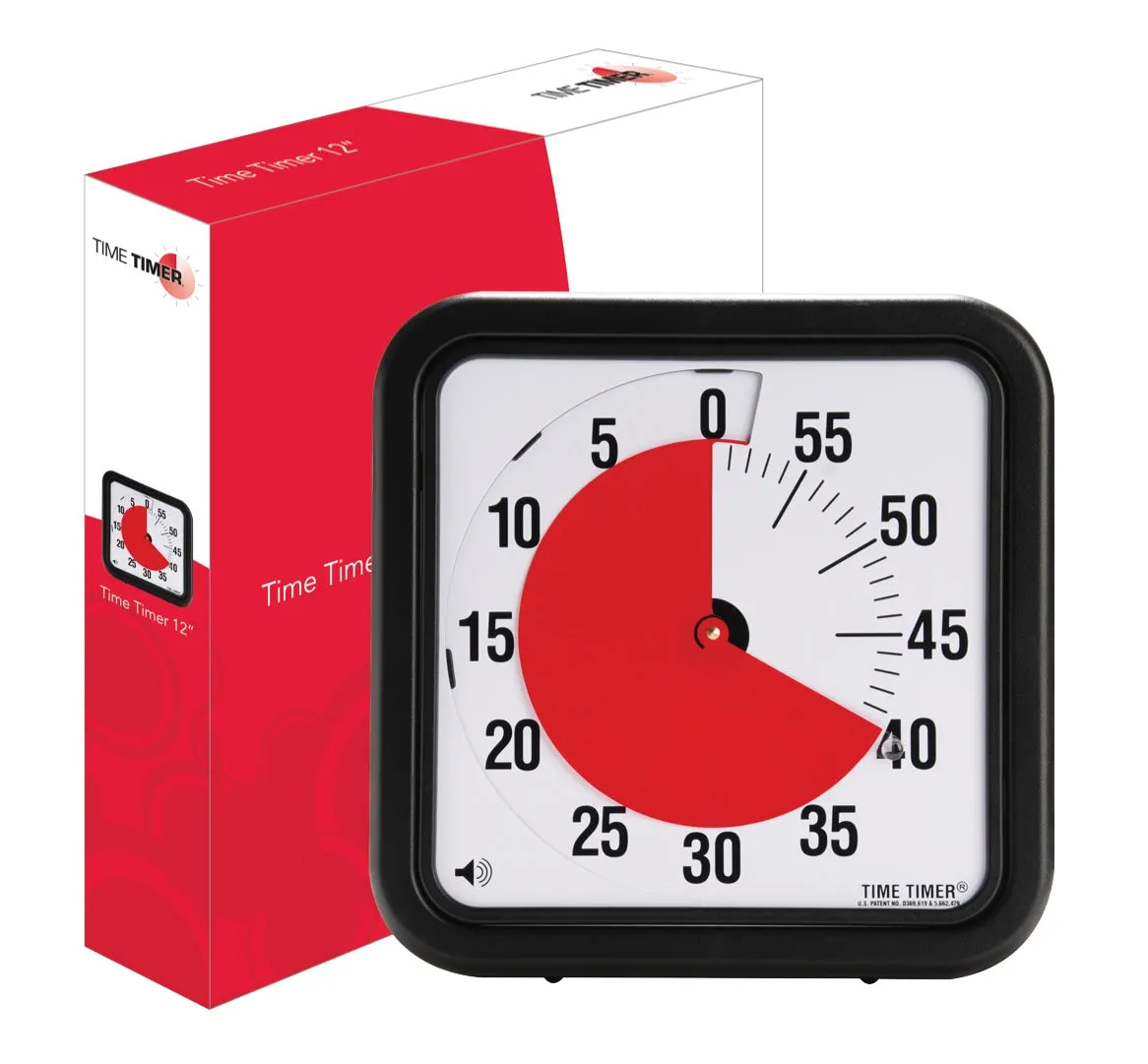 Time Timer (available in 8 different sizes)