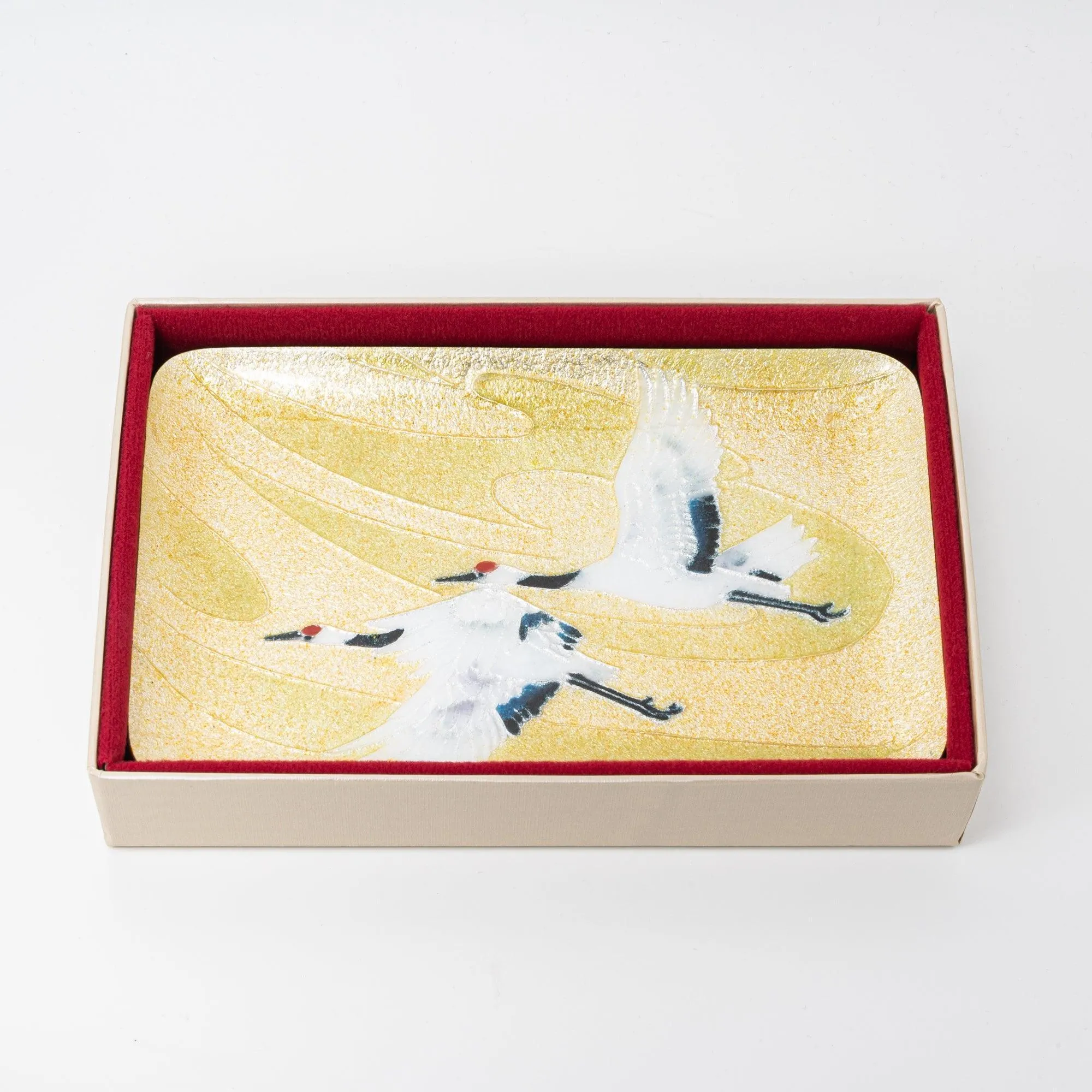 Twin Cranes Shippo Ware Large Pen Tray