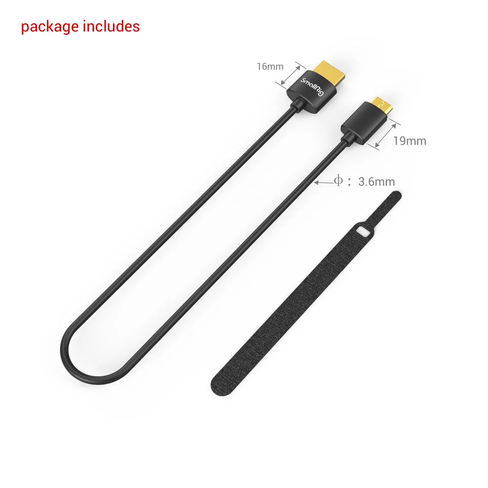 Ultra Slim 4K Data Cable (C to A) 35cm 3040