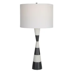 Uttermost Bandeau Banded Stone Table Lamp