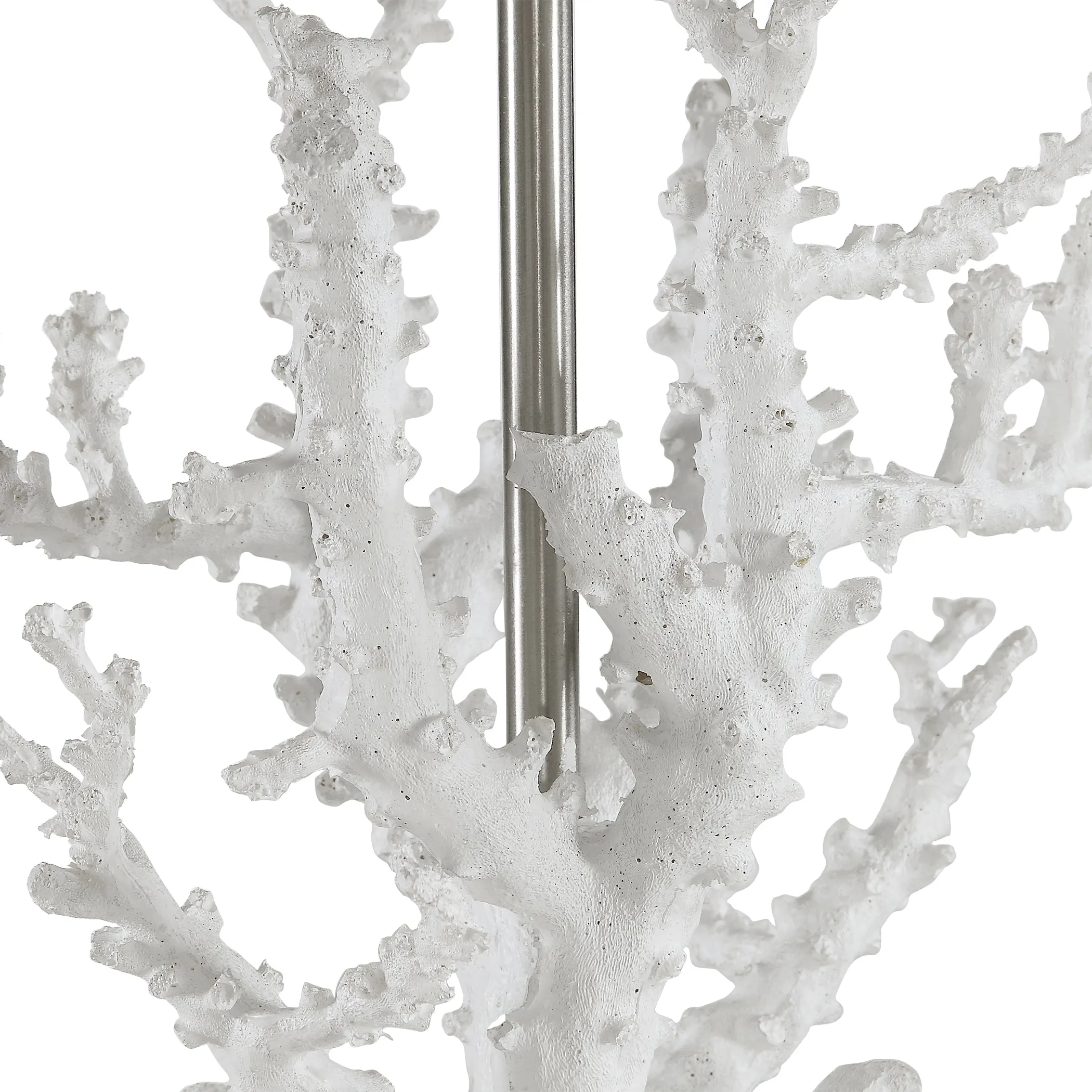 Uttermost Corallo White Coral Table Lamp