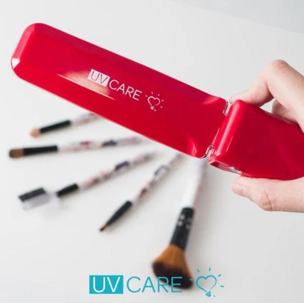 UV Care Pocket Sterilizer Vogue Collection: Crimson Red