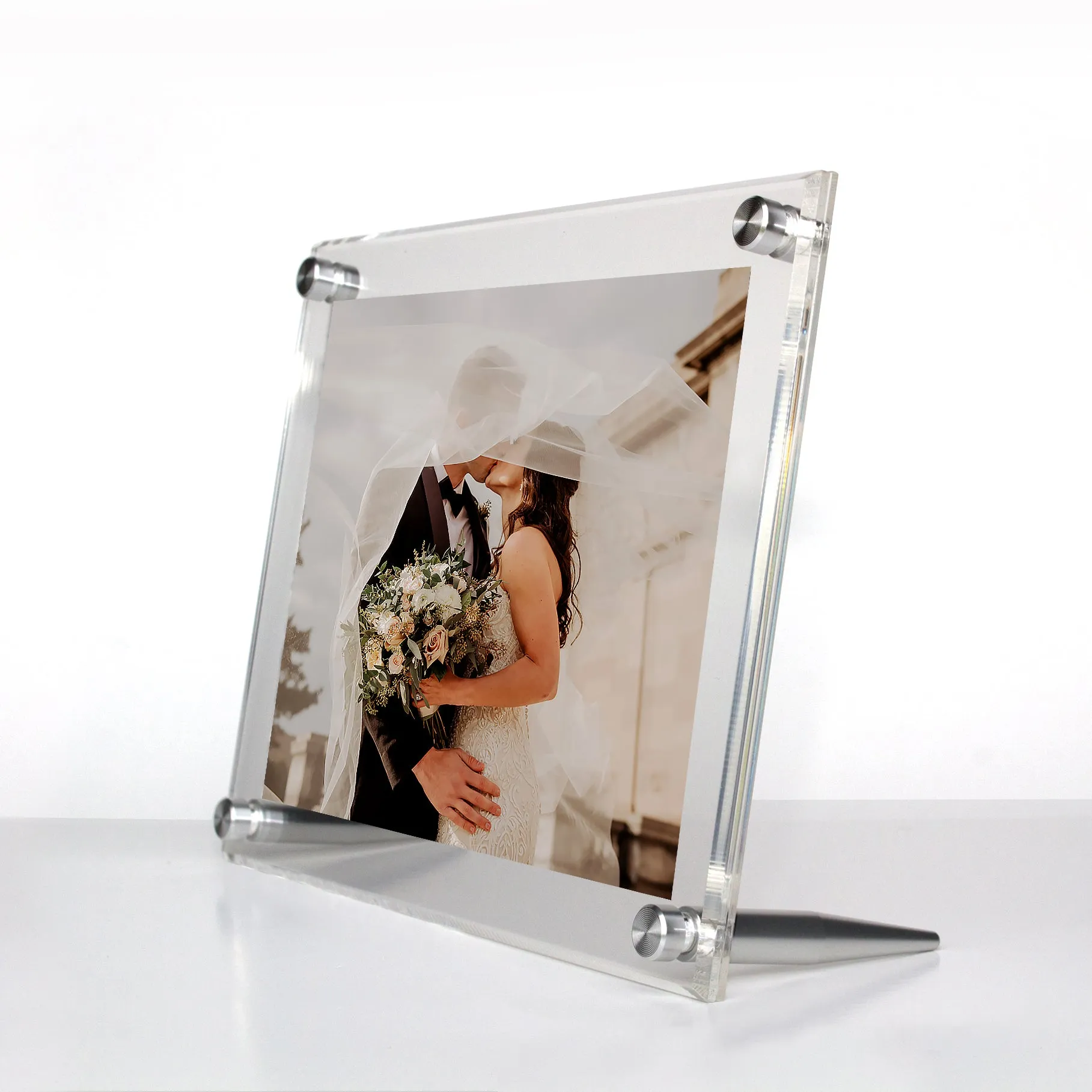 Wedding Acrylic Tabletop Float Frame