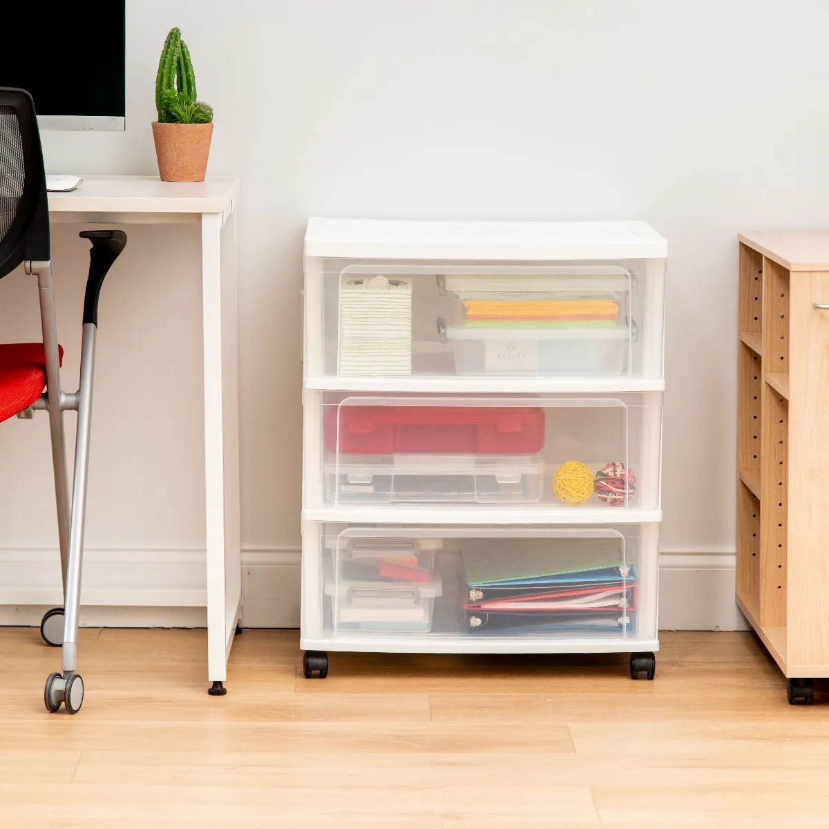 Wide Storage Chest - 3 Drawers